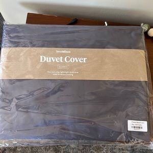 Brooklinen King Duvet Cover - new in packaging